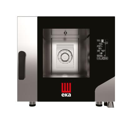 Konvektomat Millenial Black Mask Gastro 5× GN 1/1, elektrická, Tecnoeka, 400V/7800W, 730x849x(H)700mm | MKF511BM